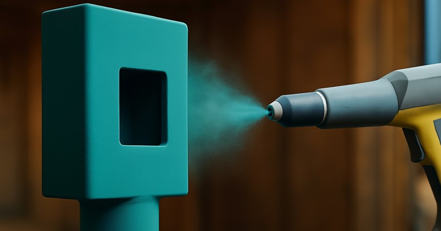 Metalde Elektrostatik Toz Boya ile Mükemmel Sonucun Perde Arkası